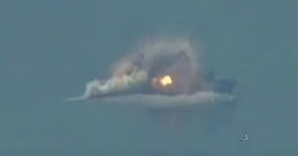 Росіяни показово потопили вкрадений український корвет «Тернопіль»