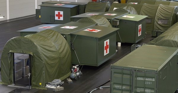 Німецька Rheinmetall передала Україні ультрасучасний польовий госпіталь