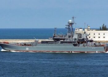 ГУР розповіло деталі ураження десантного корабля «Ямал»