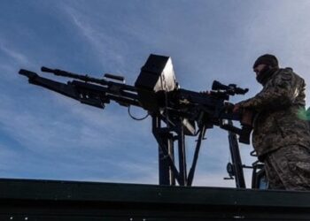 Українські захисники вночі знищили 24 з 25 російських дронів-камікадзе