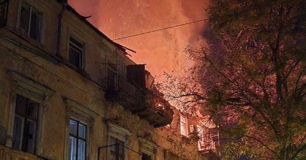 Росіяни масовано атакували Одесу безпілотниками, є загибла та травмовані