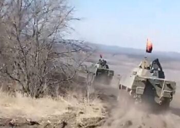 Міністр оборони Польщі назвав провокацією червоно-чорний прапор на переданих Україні БТР Rosomak