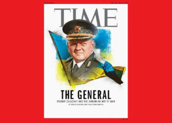 Valery Zaluzhny je prišel na naslovnico revije Time.