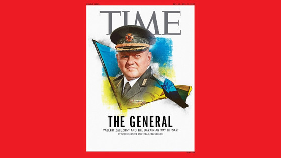 Valery Zaluzhny je prišel na naslovnico revije Time.