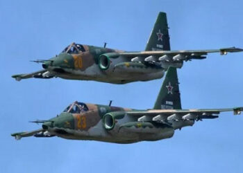 Oborožene sile Ukrajine sestrelile dva ruska napadalna letala Su-25 v regiji Mykolaiv
