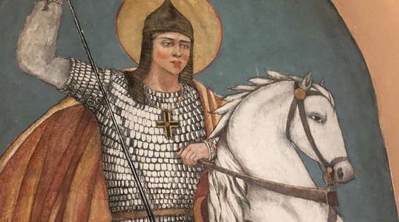 Zgodba o treh bojevnikih. Vojni veteran je obnovil podobo Jurija serpentine avtorstva vojaka UPR