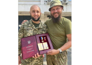 Bojevnik Transkarpatske 128. brigade je dobil naziv Junak Ukrajine