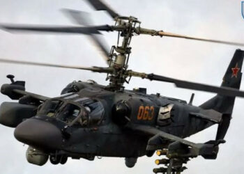 Borci 128. brigade so uničili ruski helikopter "Aligator"