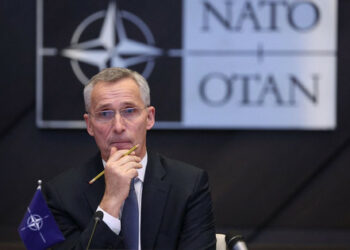 Generalni sekretar Nata Jens Stoltenberg obljubil okrepitev podpore Ukrajini