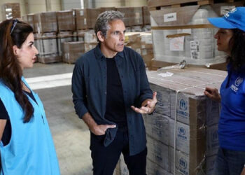 Hollywoodski igralec Ben Stiller obiskal Lviv