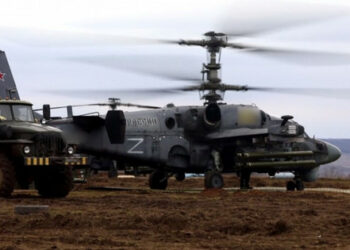 Letalstvo je sestrelilo Aligator Ka-52 in 5 ruskih dronov.