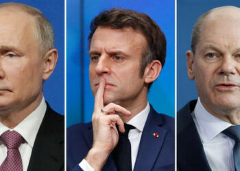 Macron in Scholz sta s Putinom razpravljala o de-blokadi pristanišča in mirovnih pogajanjih