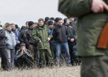 Množični nemiri "mobiliziranih" v vrste ruskih čet se svarijo v Ordlu