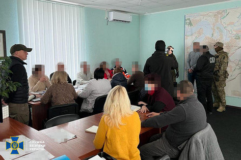 Na sestanku župana Mykolaiva je SBU pridržali ruskega agenta