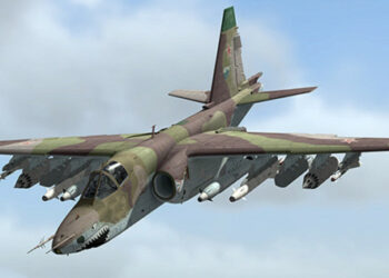 Nad Kharkovom je zračna obramba sestrelila še enega ruskega lovca Su-25.
