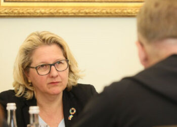 Nemška ministrica Svenja Schulze je v Lvivu spregovorila o načinih za pomoč Ukrajini
