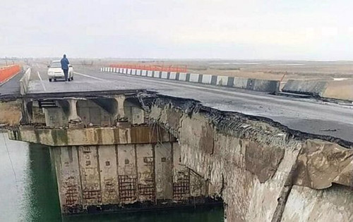 Oborožene sile Ukrajine potopil barko z Rusi v regiji Kherson