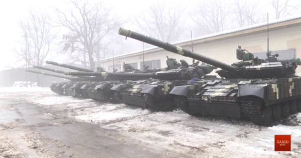 Oklepnik Lviv moderniziral dva ducata tankov in pehotnih bojnih vozil