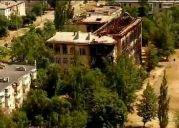 Okupatorji deportirajo prebivalce Severodonetska v cele soseske
