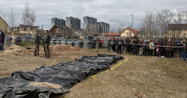 Policija je imenovala približno število ukrajinskih civilistov, ki so jih ubili Rusi