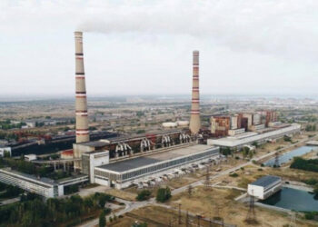 Rusi lupine pepela odtoki Zaporizhia TPP za dvig oblakov radioaktivnega prahu