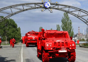 Rusi povečali število vojaške opreme na Zaporizhzhia NPP