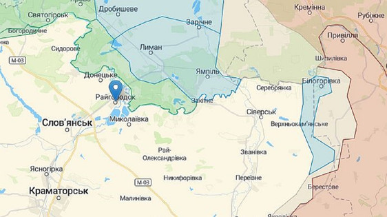 Rusi so med umikom razstrelili jeze v Donjecku