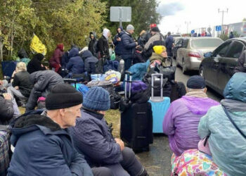 Rusi ugrabili več kot tisoč ukrajinskih beguncev blizu meje z Estonijo