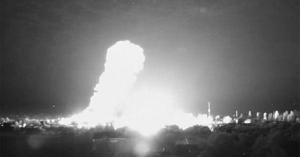 Rusi uničili na tisoče ton izdelkov v Mykolaiv z raketami (video)