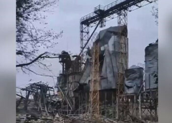 Rusi uničili žitno dvigalo v Ochakiv