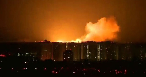 Rusi začeli raketni napad na Kijev, tam je mrtev
