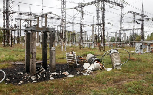 Rusko obstreljevanje poškodovalo približno 30 % ukrajinske energetske infrastrukture