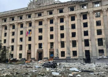 SBU pridržali ruskega raketnega tostrelca v Kharkiv regionalni državni upravi (video)