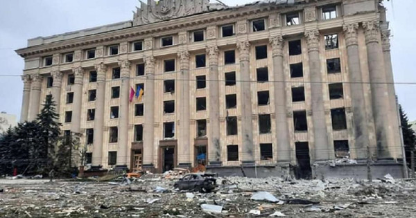 SBU pridržali ruskega raketnega tostrelca v Kharkiv regionalni državni upravi (video)