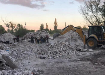 Število žrtev ruskega napada na Chasovoy Yar se je povečalo na 46