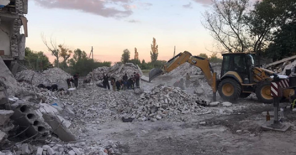 Število žrtev ruskega napada na Chasovoy Yar se je povečalo na 46