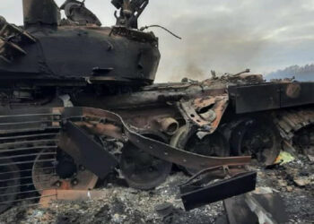 Ukrajinci uničili rusko tank četo skupaj z osebjem v bližini Pryluky