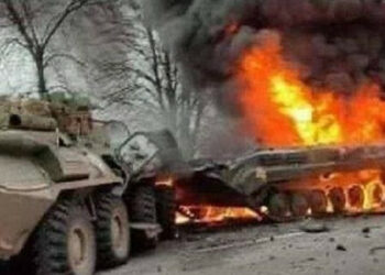 Ukrajinska vojska je premagala kolono sovražne opreme, ki je bila sestavljena iz 800 enot