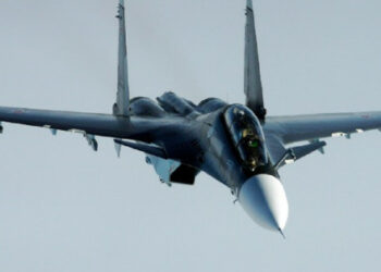 Ukrajinska vojska nad Črnim morjem sestrelila ruskega lovca Su-35
