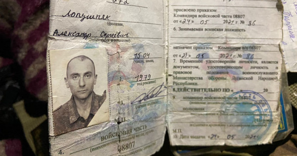 Ukrajinska vojska pridržali ruskega militanta skupine "LPR"