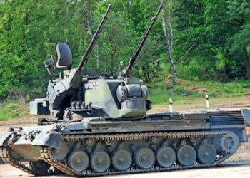 Ukrajinska vojska začela usposabljanje za nadzor Gepard protiletalskih topov