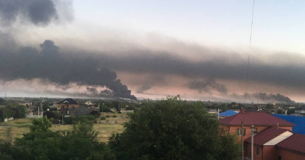 Ukrajinske oborožene sile so uničile rusko vojaško bazo v zasedenem Melitopolu