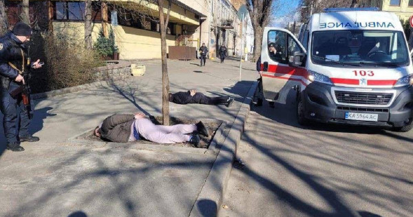 Ukrajinski obveščevalci uničili skupino Čečenov, ki so potovali po Kijevu v rešilcu