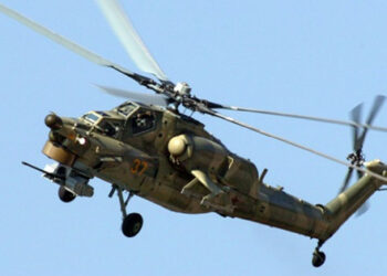 Ukrajinski padalci sestrelili ruski napad helikopter Mi-28 za 15 milijonov dolarjev
