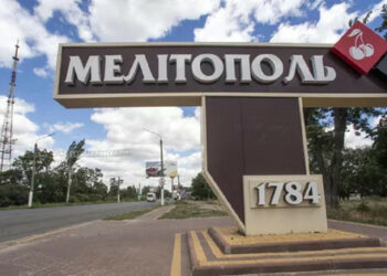 V Melitopolu so razstrelili sedež okupatorja za pripravo psevdo referenduma