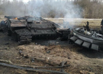 V bitki pri Kijevu je bilo iz ukrajinskega ATGM uničenih šest sovražnih tankov