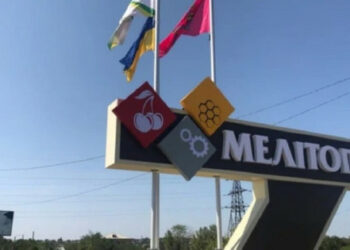 V okupiranem Melitopolu so neznane osebe razstrelili Putinov sedež stranke