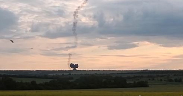 V regiji Zaporizhia so oborožene sile Ukrajine sestrelile rusko letalo Su-25