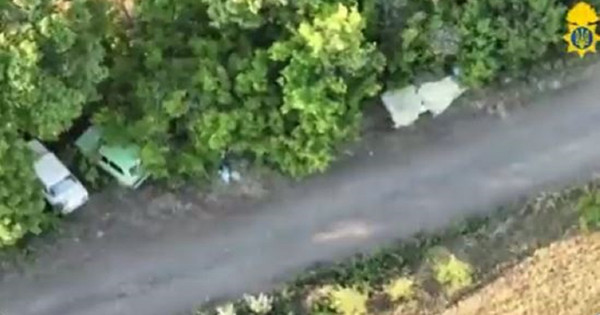 Vojaki nacionalne garde so uničili skupine za nadzor okupatorjev v donjeckski regiji (video)