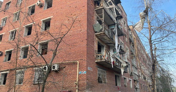 Zaradi ruskega raketnega napada na Sloviansk umrle tri osebe (video)